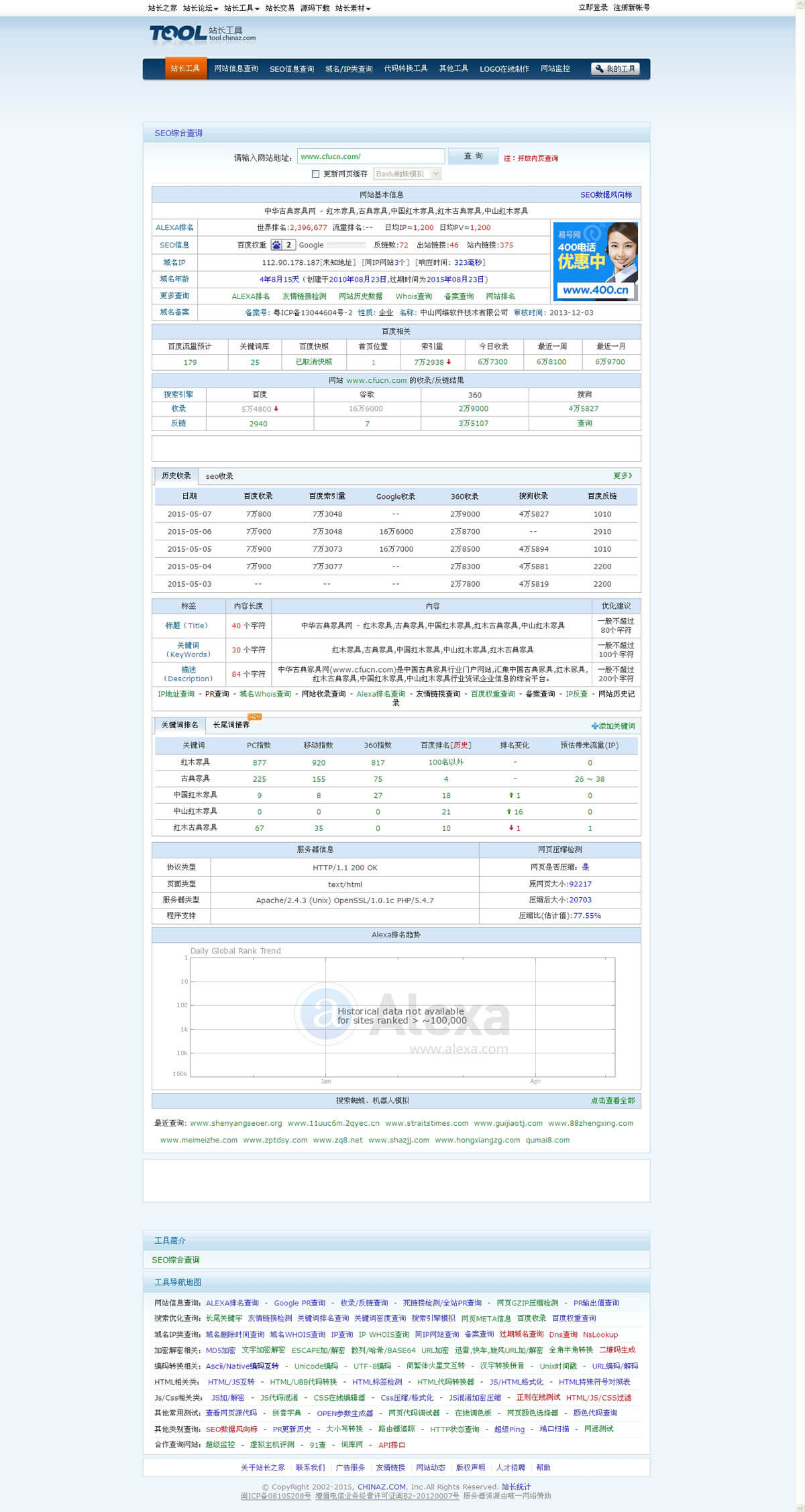 中山中華古典家具網(wǎng)大站SEO